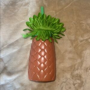 Pineapple Shaped Tumbler with Straw